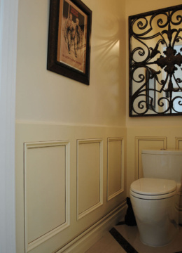 vanity powder room cabinets and panels