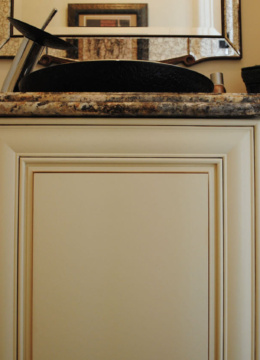 vanity powder room cabinets and panels